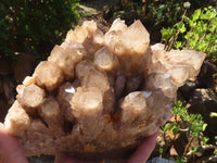 Natural Cascading Smokey Quartz Cluster  x 1 From Luena, Congo