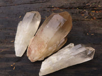 Natural Single Clear Smokey Quartz Crystals  x 36 From Zimbabwe - TopRock