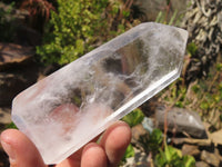 Polished Clear Quartz Crystal Points  x 6 From Madagascar