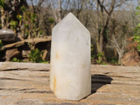 Polished Clear Quartz Crystal Points  x 6 From Madagascar