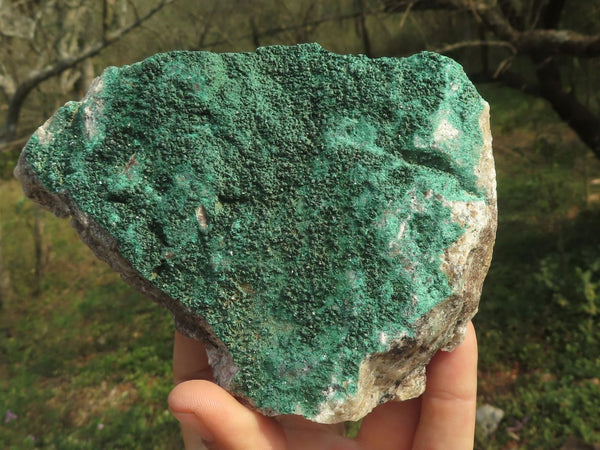 Natural Crystalline Malachite On Matrix Specimens  x 3 From Tenke Fungurume, Congo - TopRock