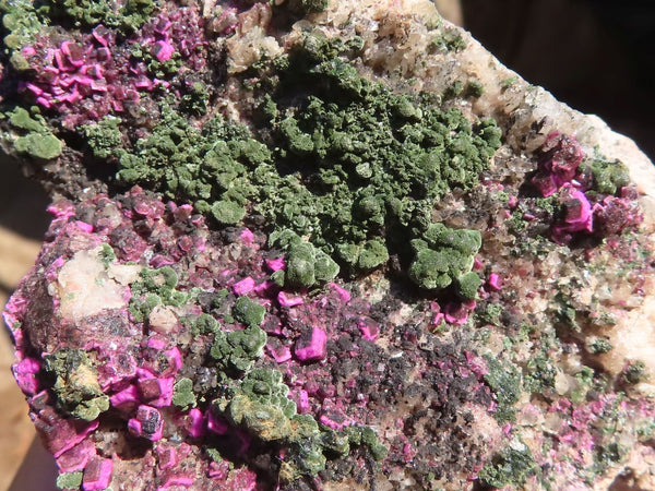 Natural Pink Salrose Cobaltion Dolomite Specimens  x 3 From Kakanda, Congo - Toprock Gemstones and Minerals 