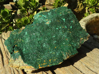 Natural Crystalline Botryoidal Malachite Specimens  x 2 From Congo - Toprock Gemstones and Minerals 