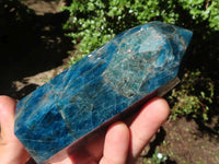 Polished Blue Apatite Points  x 3 From Madagascar - Toprock Gemstones and Minerals 