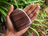 Polished Tiger Iron Banded Jasper Standing Free Forms  x 3 From Northern Cape, South Africa - TopRock