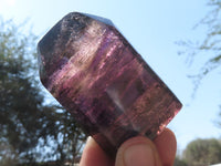 Polished Selection Of Window Amethyst / Smokey Amethyst Crystals  x 6 From Ankazobe, Madagascar - TopRock