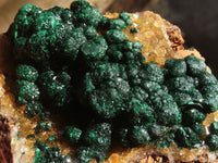 Natural Rare Ball Malachite With Quartz On Dolomite Specimens x 2 From Kambove, Congo