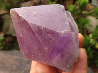 Polished Single Jacaranda Amethyst Crystals  x 12 From Mumbwa, Zambia - TopRock