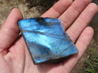 Polished One Side Polished Labradorite Slabs  x 12 From Madagascar - TopRock