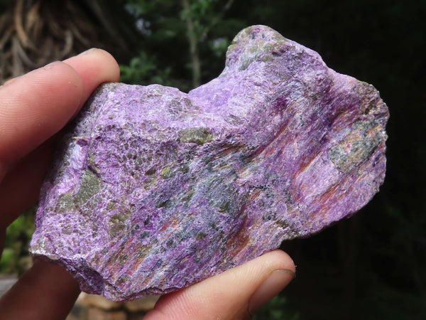 Natural Purple Stichtite Cobbed Specimens  x 12 From Barberton, South Africa - TopRock