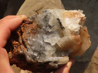 Natural Rare Bladed Barite Specimens  x 2 From Congo