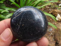 Polished Blue Lazulite Palm Stones  x 20 From Madagascar - TopRock