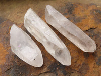 Natural Single Clear Quartz Crystals  x 69 From Madagascar - TopRock