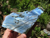 Polished One Side Polished Labradorite Slabs  x 6 From Madagascar - TopRock