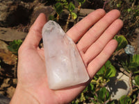 Polished Clear Quartz Crystal Points  x 6 From Madagascar