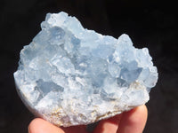 Natural Blue Celestite Crystal Specimens  x 3 From Sakoany, Madagascar - Toprock Gemstones and Minerals 