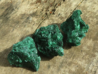 Natural Chatoyant Silky Malachite Specimens  x 12 From Kasompe, Congo - TopRock