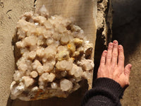 Natural Huge Cascading White Phantom Smokey Quartz Cluster x 1 From Luena, Congo