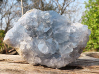 Natural Blue Celestite Crystal Specimens  x 6 From Sakoany, Madagascar