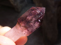 Natural Smokey Amethyst Window Quartz Crystals  x 20 From Chiredzi, Zimbabwe - Toprock Gemstones and Minerals 