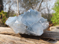 Natural Blue Celestite Crystal Specimens  x 6 From Sakoany, Madagascar