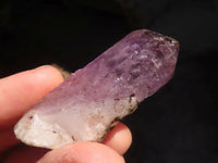 Natural Smokey Amethyst Window Quartz Crystals  x 20 From Chiredzi, Zimbabwe - Toprock Gemstones and Minerals 