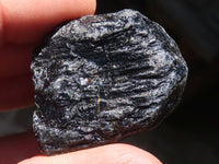 Natural Rough Alluvial Schorl Black Tourmaline Crystals  x 2 Kg Lot From Zambia - TopRock