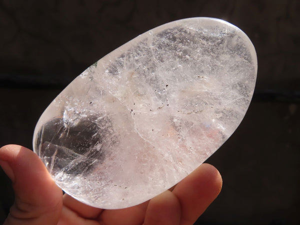 Polished Clear Quartz Crystal Free Forms  x 4 From Zimbabwe