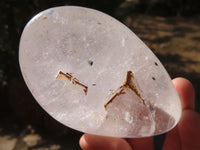 Polished Clear Quartz Crystal Free Forms  x 4 From Zimbabwe