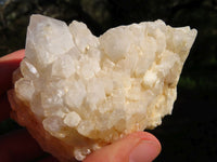 Natural Cascading White Phantom Castle Quartz Clusters x 5 From Ambatfinhandrana, Madagascar - TopRock