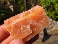 Natural New Sunset Orange Calcite Specimens  x 24 From Spitzkop, Namibia