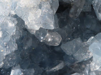 Natural Blue Celestite Geode Specimen  x 1 From Sakoany, Madagascar