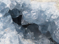 Natural Blue Celestite Geode Specimen  x 1 From Sakoany, Madagascar