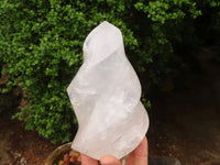 Polished Large Girasol Pearl Quartz Flame  x 1 From Ambatondrazaka, Madagascar - TopRock