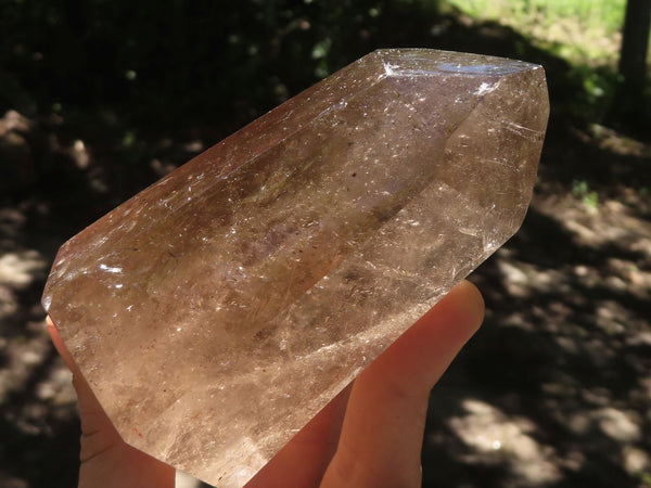 Polished Large Smokey Quartz Points  x 2 From Madagascar - TopRock