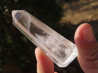 Polished Clear Quartz Crystal Points x 12 From Madagascar