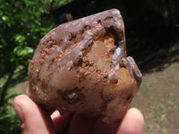 Natural Red Hematite Quartz Crystal Specimens x 6 From Karoi, Zimbabwe - TopRock