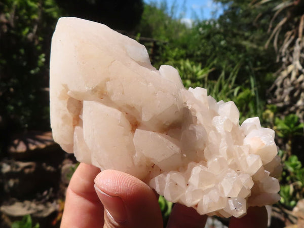 Natural Selected Candle Quartz Clusters  x 6 From Madagascar - Toprock Gemstones and Minerals 