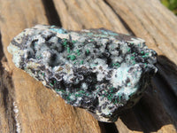 Natural Drusy Coated Chrysocolla & Malachite Dolomite Specimens x 6 From Congo