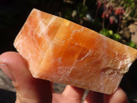 Natural New Sunset Orange Calcite Specimens  x 12 From Spitzkop, Namibia