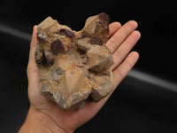 Natural Red Hematite Quartz Clusters x 2 From Zimbabwe - TopRock