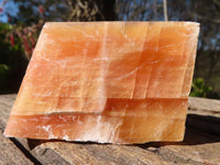 Natural New Sunset Orange Calcite Specimens  x 12 From Spitzkop, Namibia