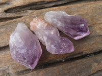 Natural Jacaranda Amethyst Crystals x 35 From Zambia