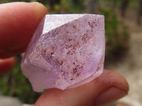 Natural Jacaranda Amethyst Crystals x 35 From Zambia