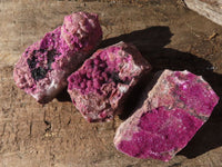 Natural Salrose Cobaltion Dolomite Specimens x 12 From Kakanda, Congo