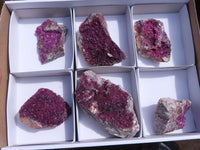 Natural Pink Salrose Cobaltion Dolomite Specimens  x 6 From Congo - Toprock Gemstones and Minerals 