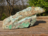 Natural Drusy Coated Chrysocolla & Malachite Dolomite Specimens x 2 From Kakanda, Congo