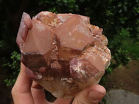 Natural Red Hematite Quartz Clusters  x 2 From Karoi, Zimbabwe - TopRock