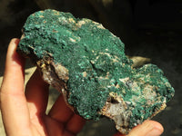 Natural Micro Botryoidal Crystalline Malachite Specimens  x 3 From Congo