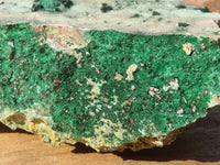 Natural Drusy Coated Chrysocolla & Malachite Dolomite Specimens x 2 From Kakanda, Congo